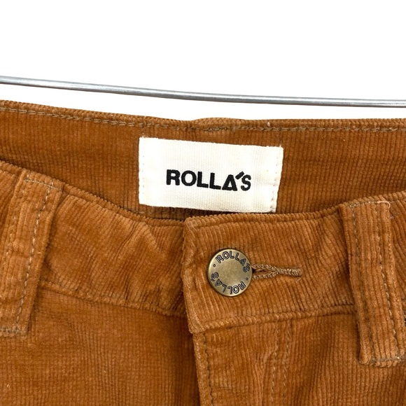 Rollas Eastcoast High Rise Flare Corduroy Jean Pants Size 25 - Picture 5 of 11